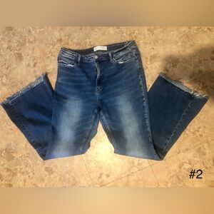 Bridge by gly Stylish Blue Flare Jeans